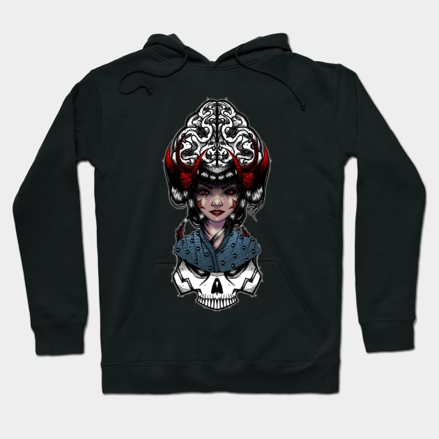 ALL-SEEING BRAIN Hoodie by Umbral Lunacy